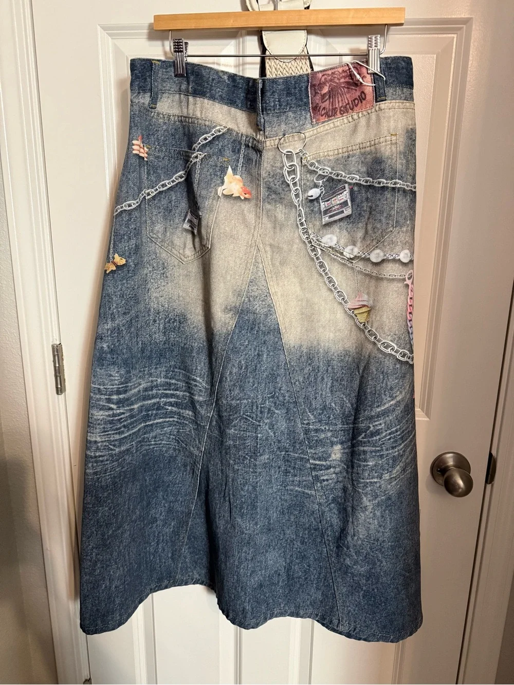 Denim Bear skirt